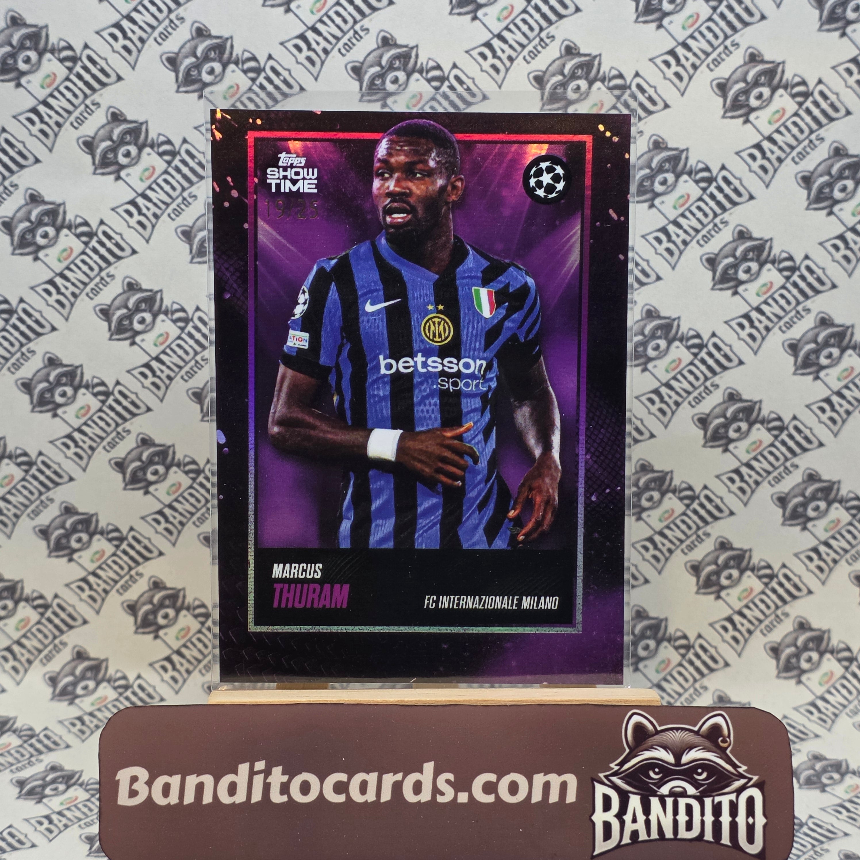 2025 Topps Showtime Marcus Thuram /25 - Inter