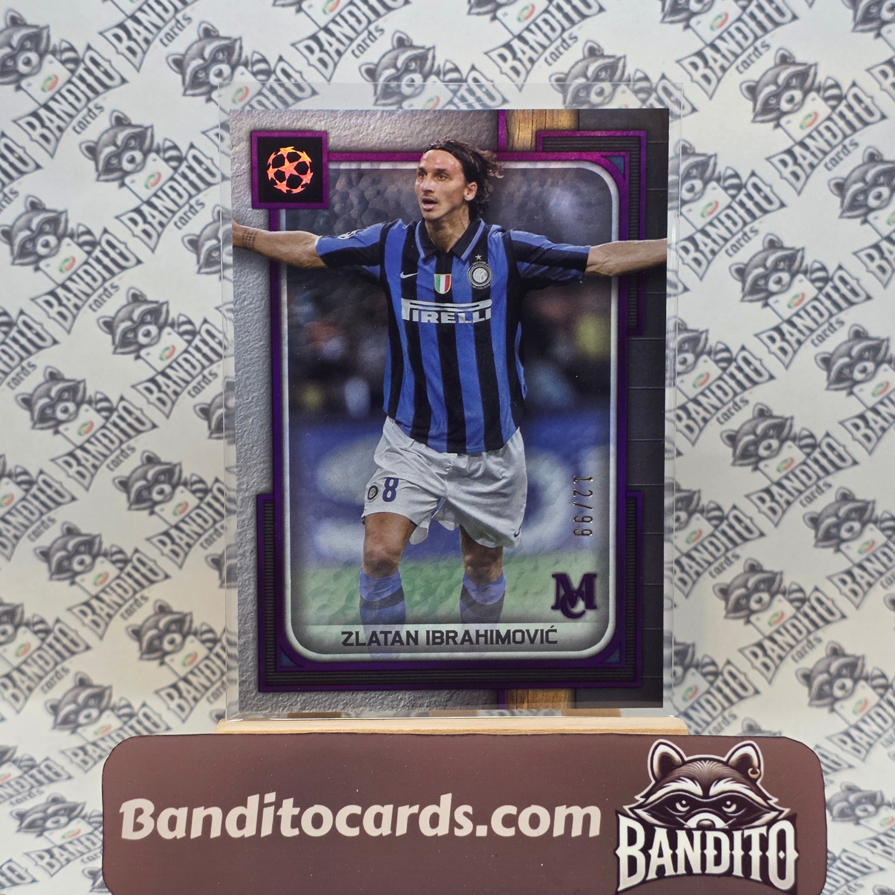 2023-24 Topps Museum Zlatan Ibrahimovic /99 - Inter