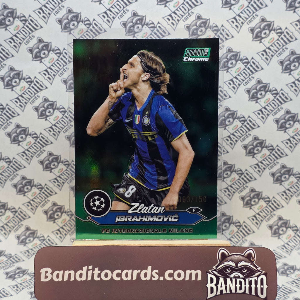 2023-24 Topps Stadium Chrome Zlatan Ibrahimovic /150 - Inter