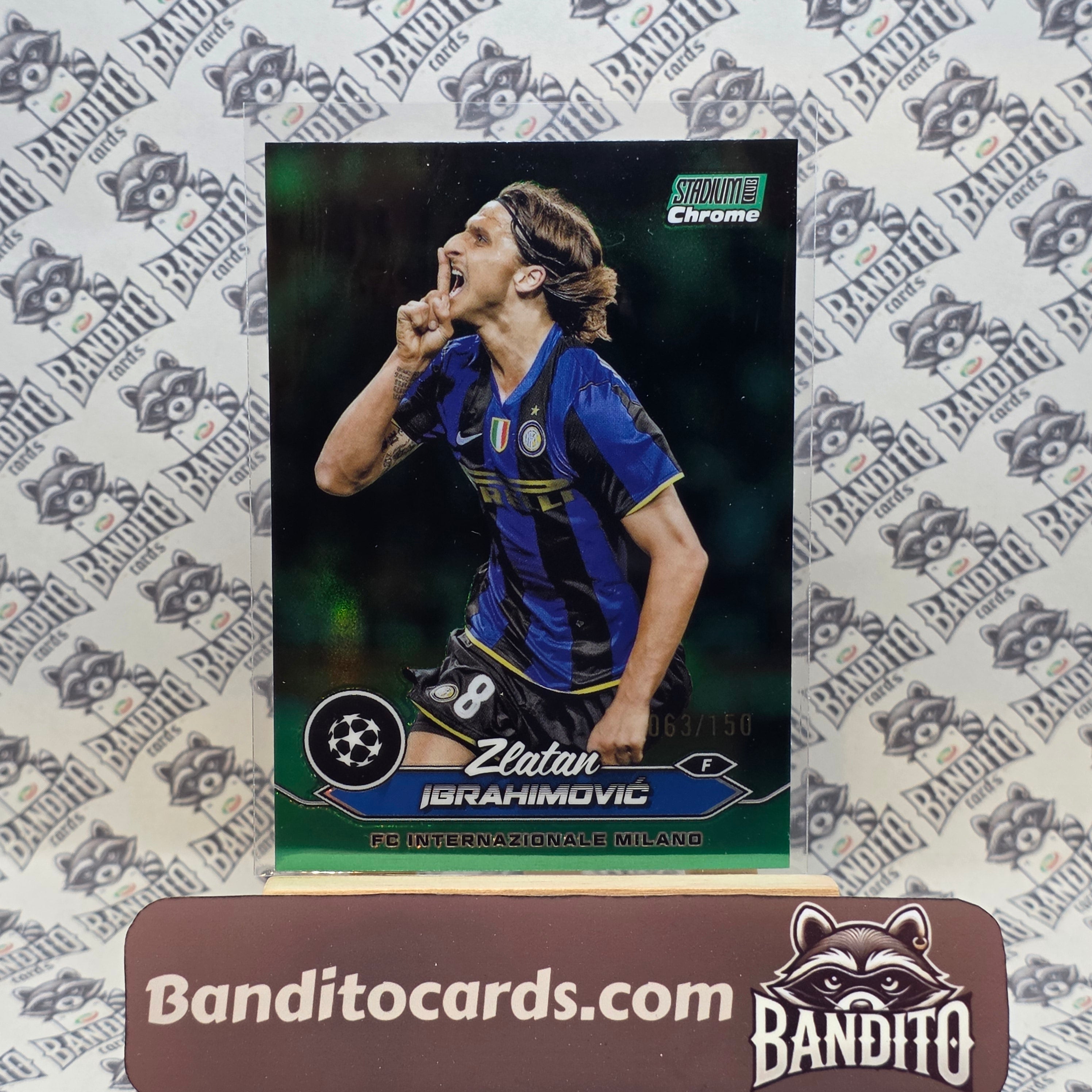 2023-24 Topps Stadium Chrome Zlatan Ibrahimovic /150 - Inter