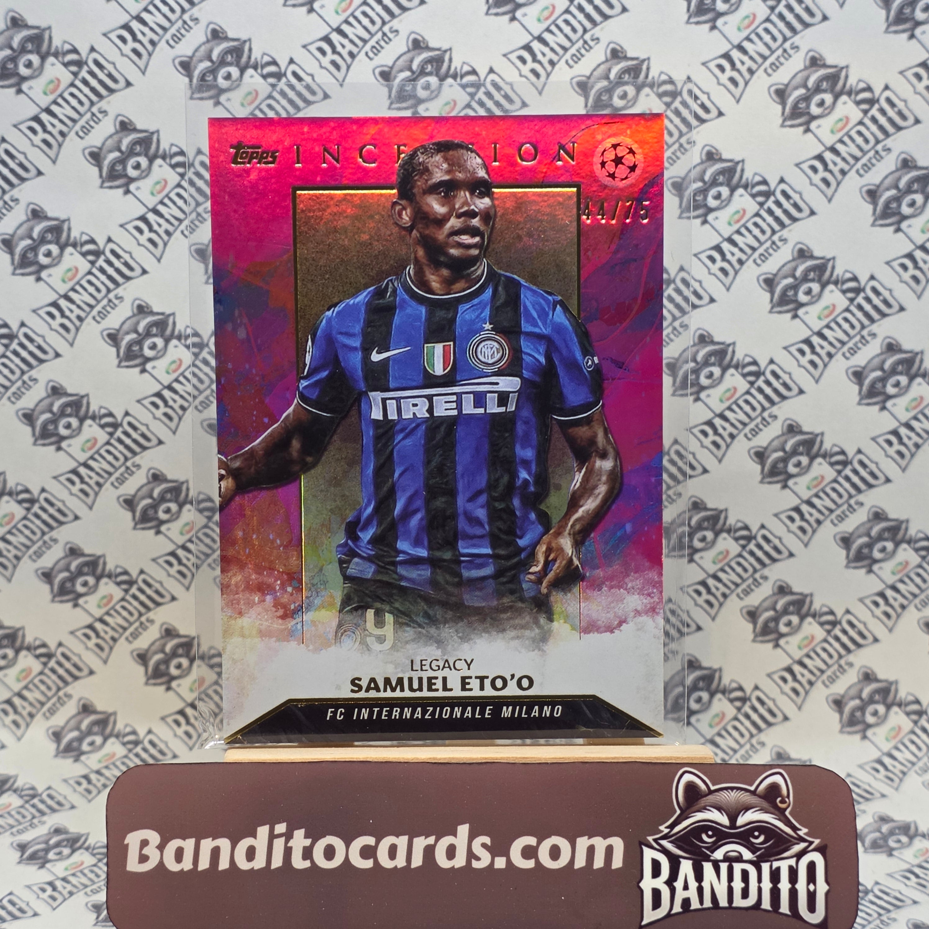 2023-24 Topps Inception Samuel Eto'o /75 - Inter
