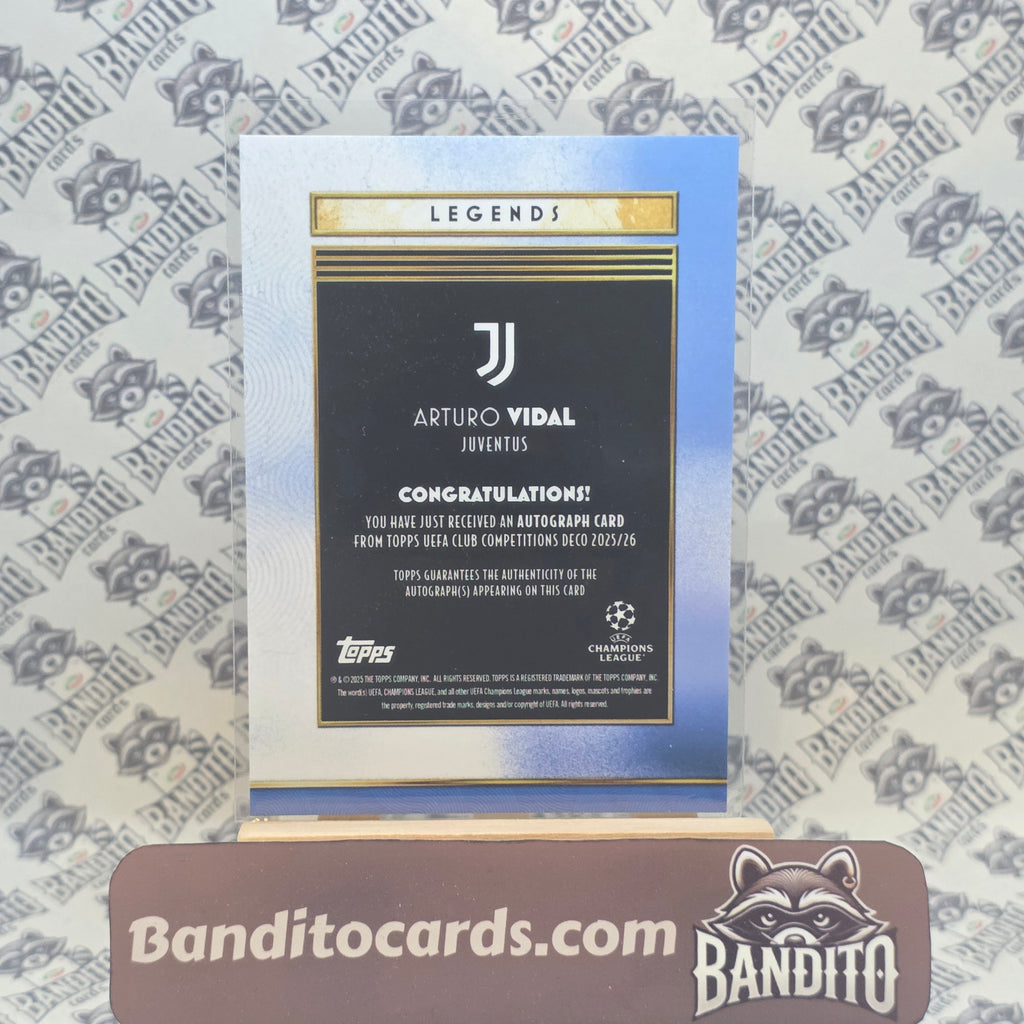 2024-25 Topps Deco Arturo Vidal auto /99 - Juventus