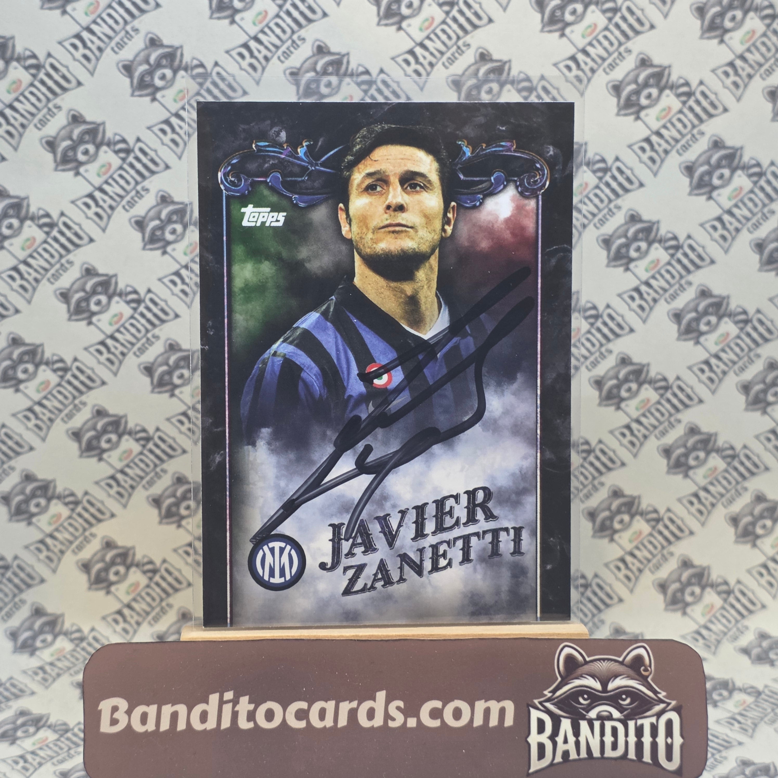 2026 Topps Cardfest Javier Zanetti Auto on card - Inter