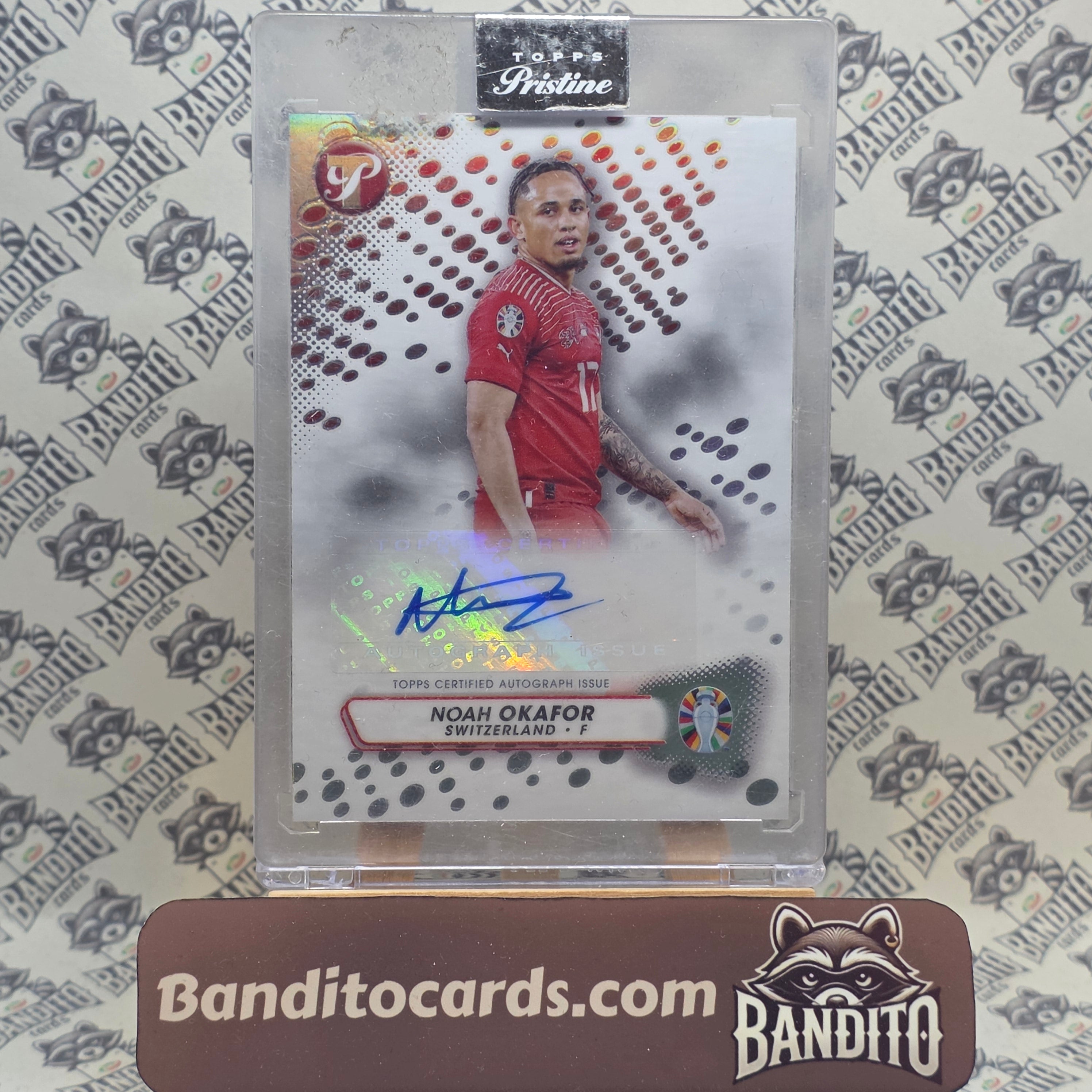 2023-24 Topps Pristine Noah Okafor auto - Switzerland