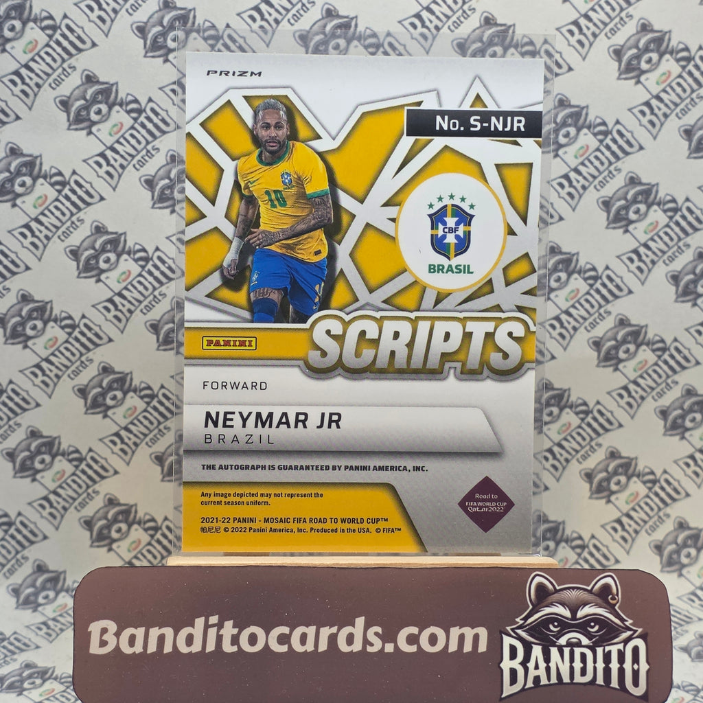 2021-22 Panini Mosaic Neymar Jr. auto - Brazil