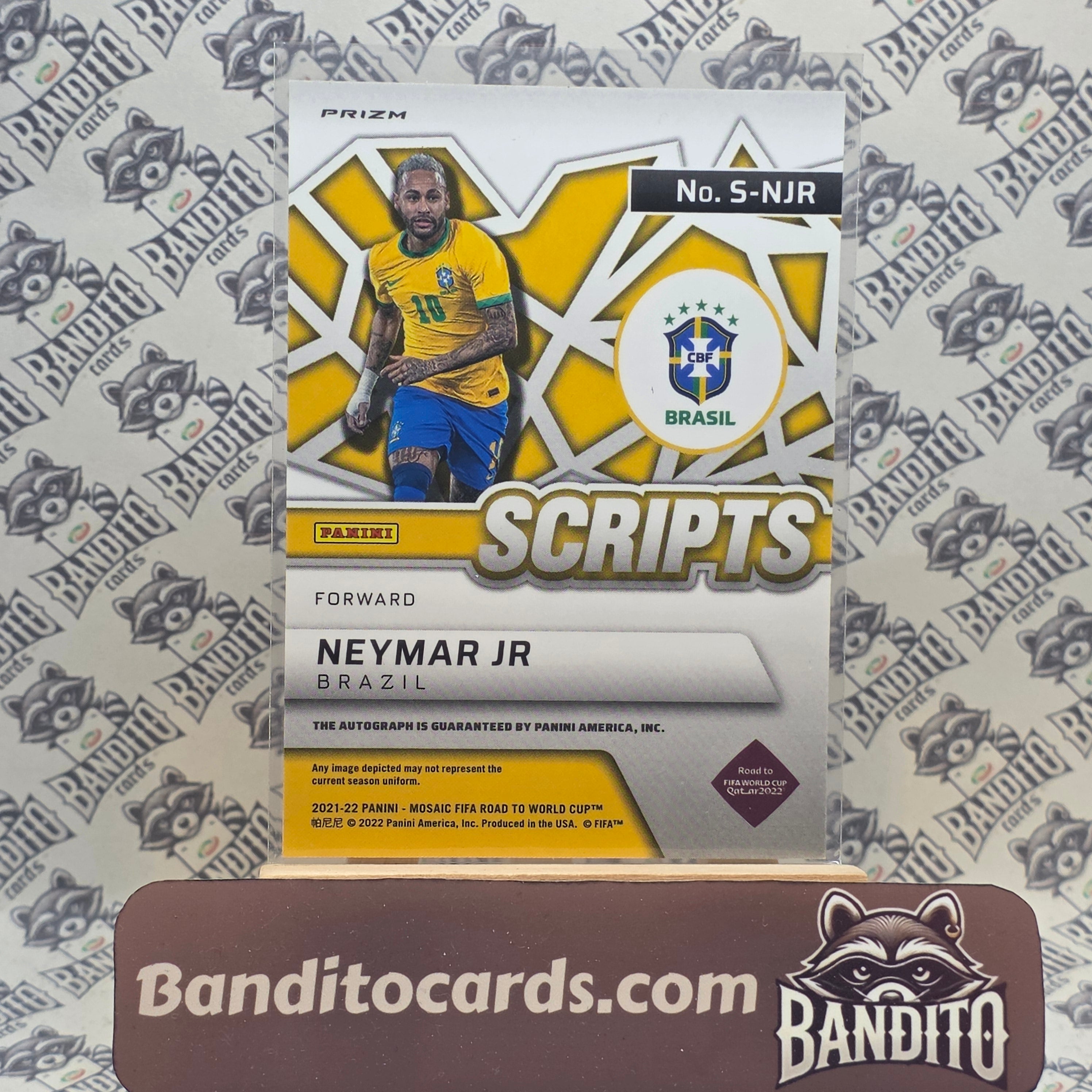 2021-22 Panini Mosaic Neymar Jr. auto - Brazil
