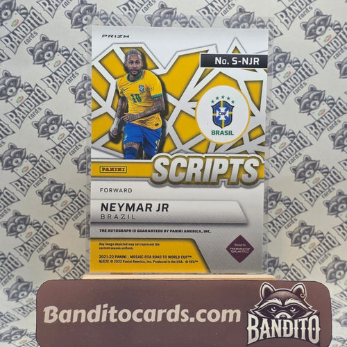 2021-22 Panini Mosaic Neymar Jr. auto - Brazil