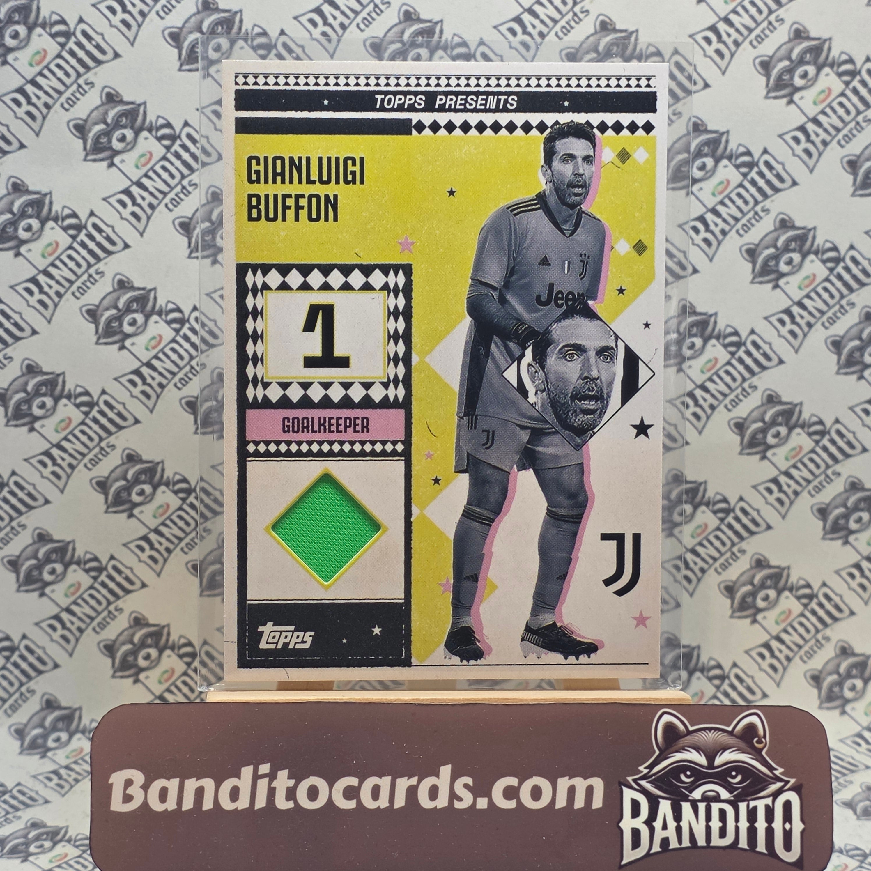 2024-25 Topps Team Set Gianluigi Buffon patch - Juventus