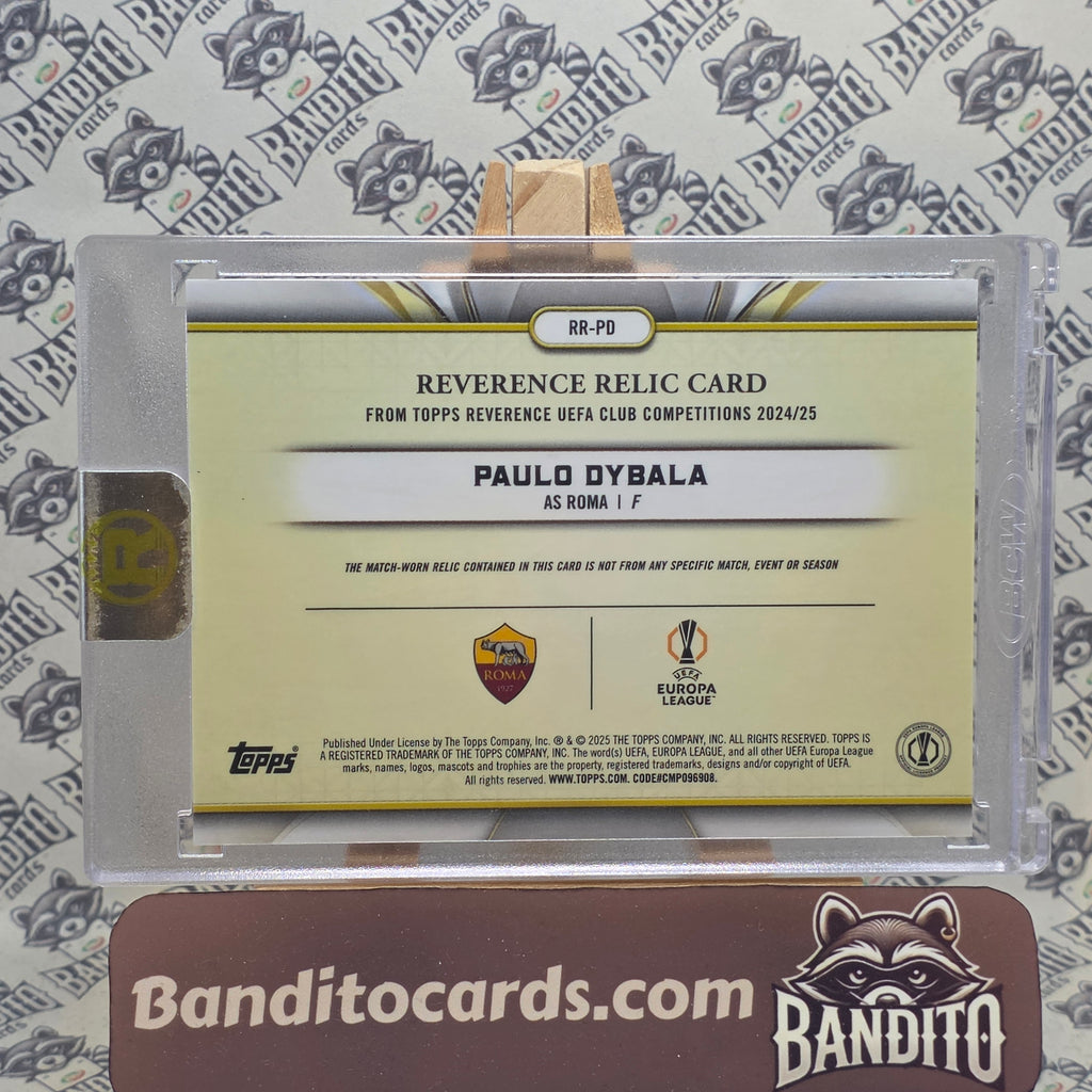 2024-25 Topps Reverence Paulo Dybala patch /99 - Roma