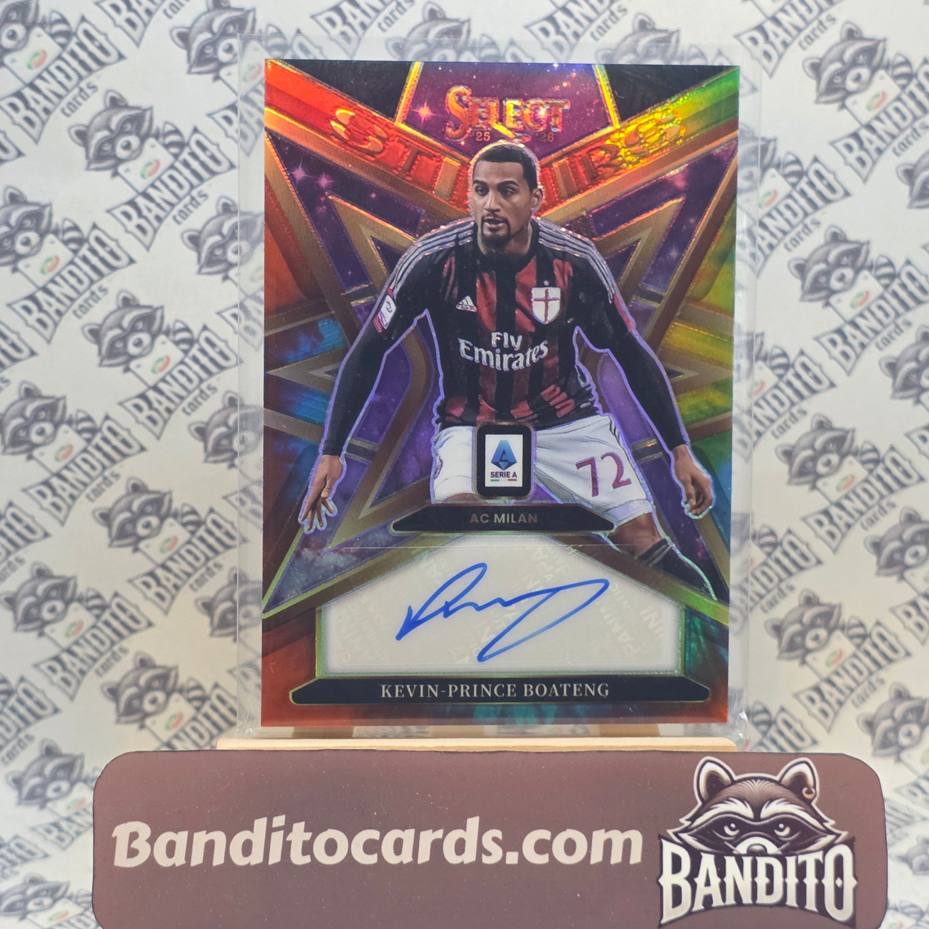 2025-26 Panini Select Serie A Kevin Prince Boateng auto /25 - AC Milan
