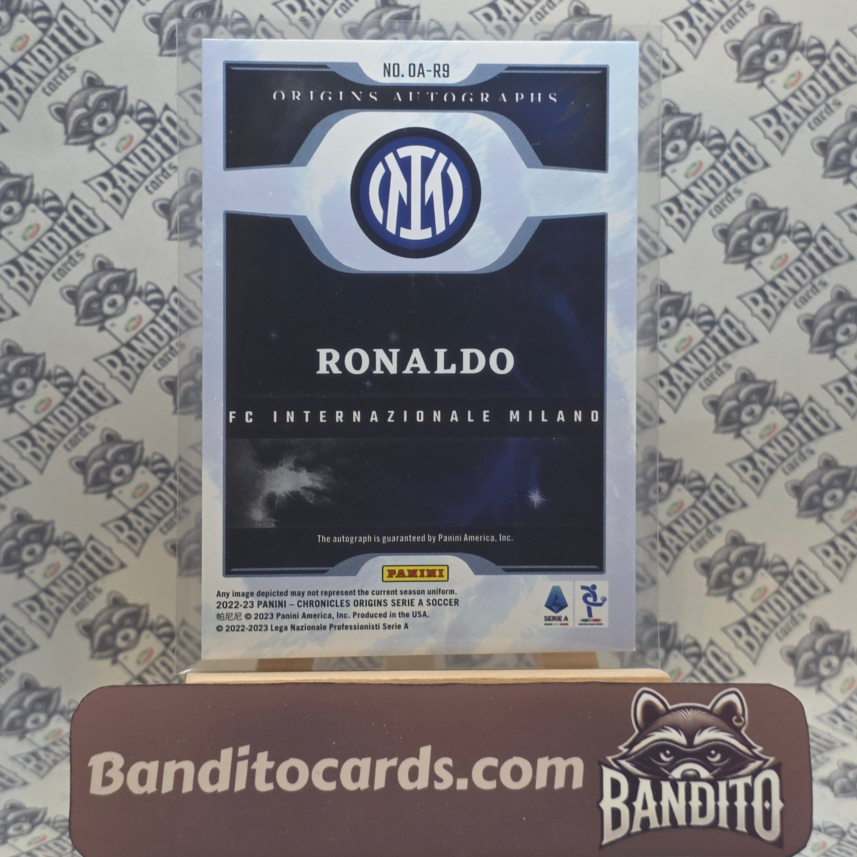 2022-23 Panini Chronicles Origins Ronaldo auto /35 - Inter