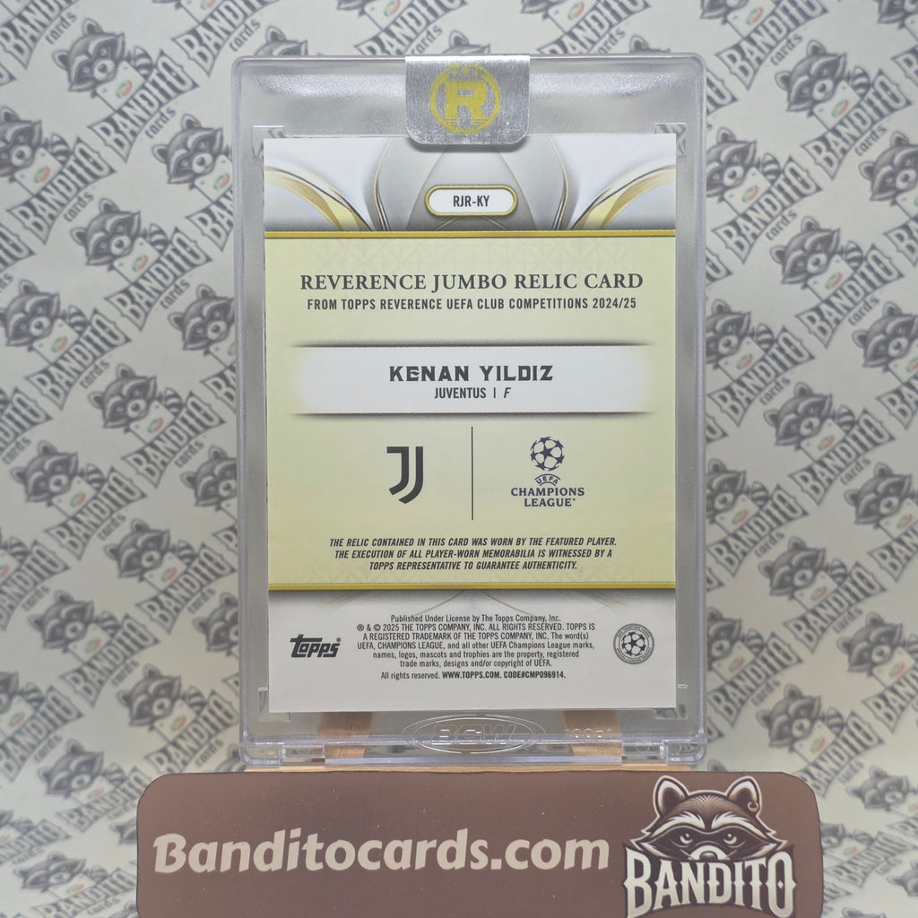 2024-25 Topps Reverence Kenan Yildiz patch /99 - Juventus