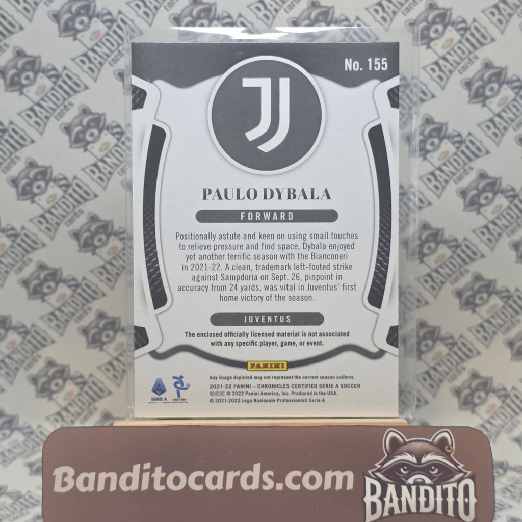 2021-2022 Panini Chronicles Paulo Dybala patch /500 - Juventus
