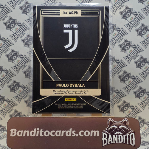 2019-20 Panini Gold Paulo Dybala patch /29 - Juventus