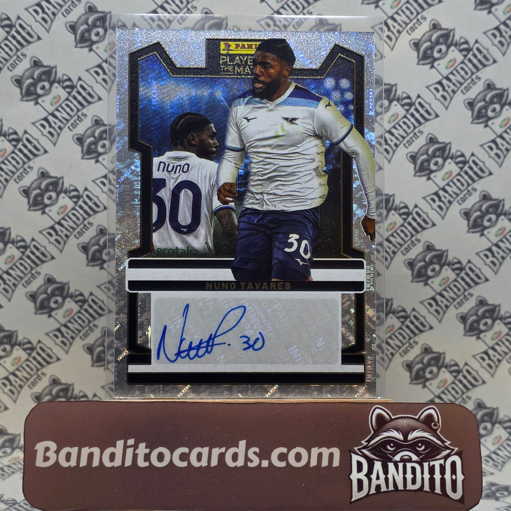 2024-25 Panini Player of The Match Serie A Nuno Tavares Auto - Lazio