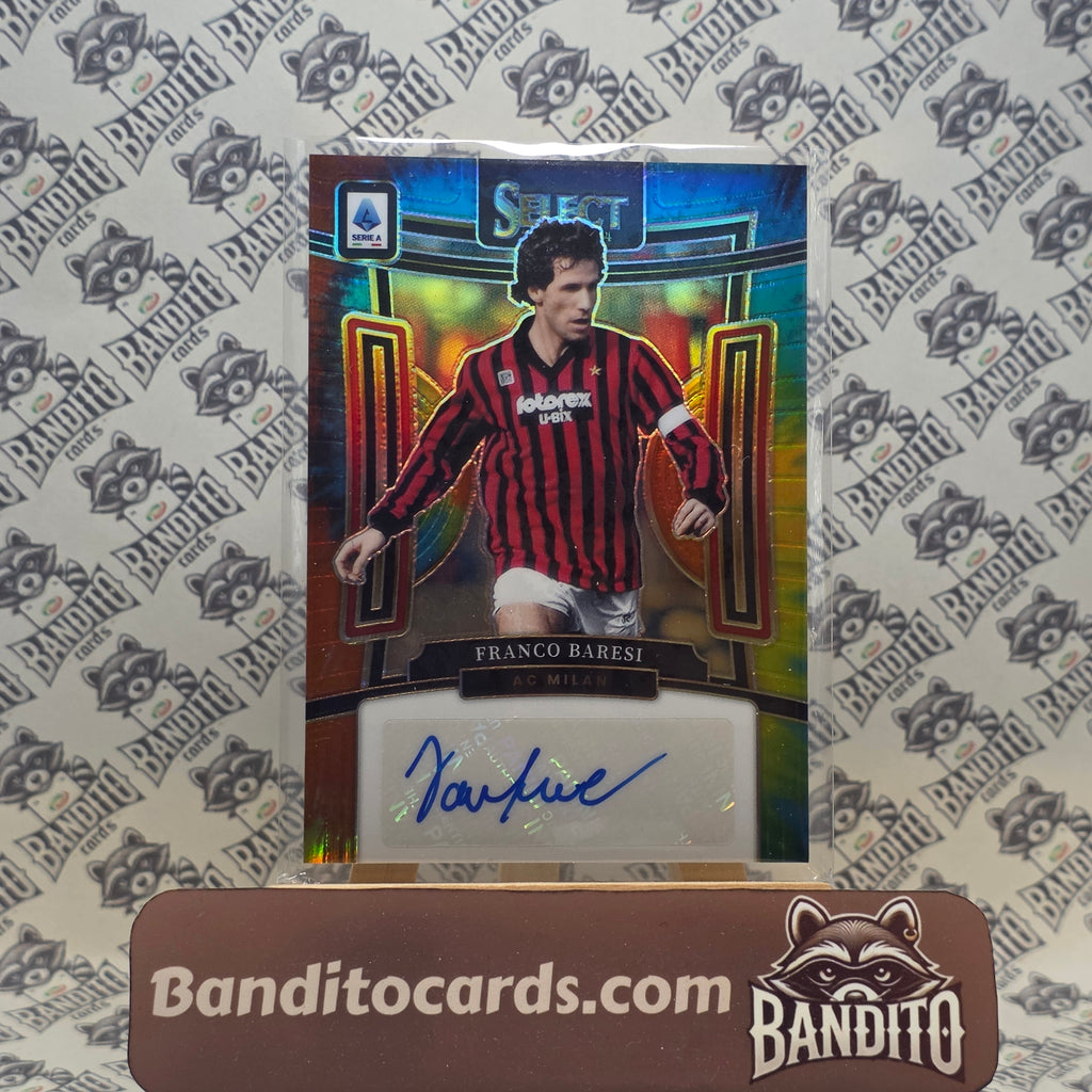 2023-24 Panini Select Serie A Franco Baresi auto /25 - AC Milan