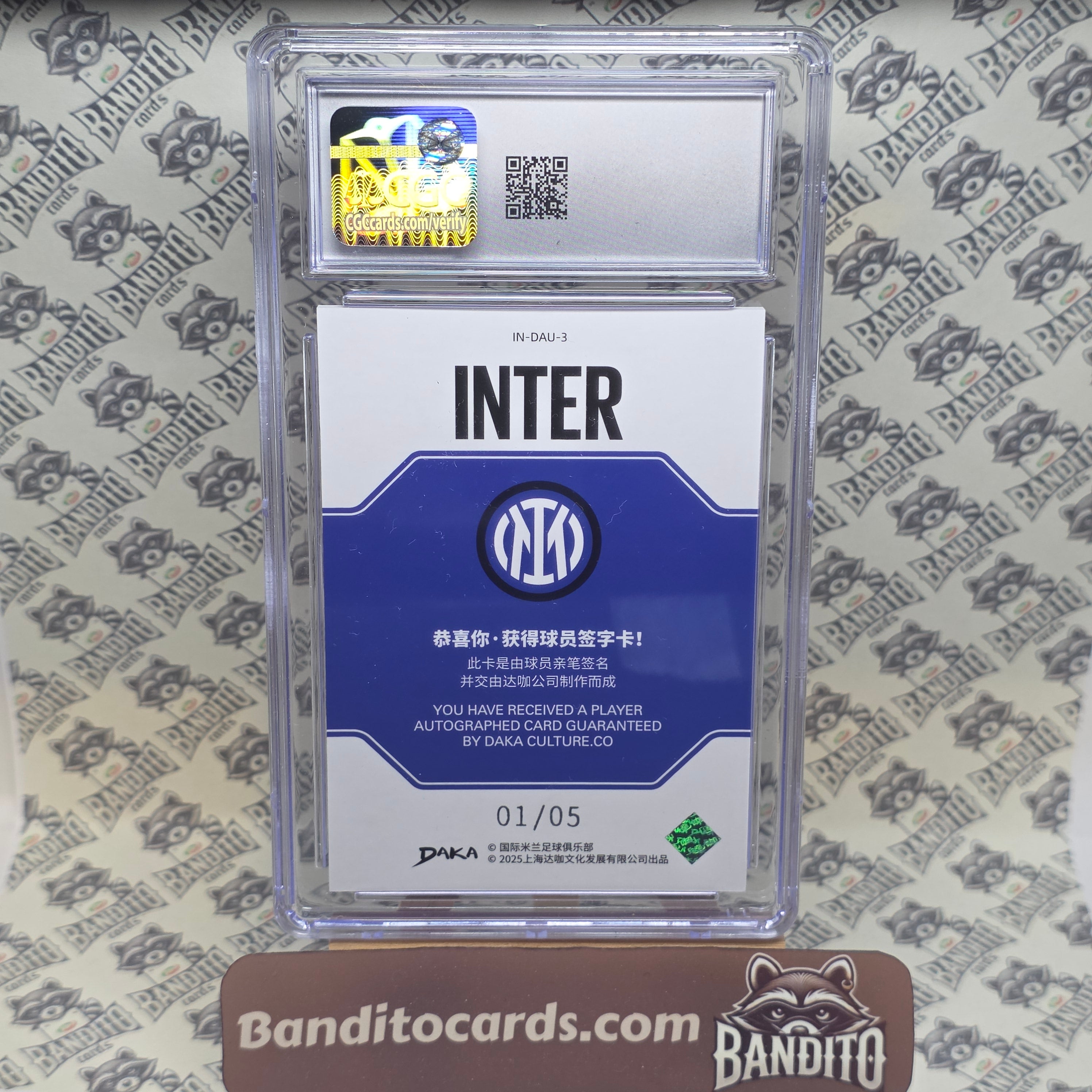2025 Daka Inter Esteban Cambiasso & Wesley Sneijer auto /5 - Inter