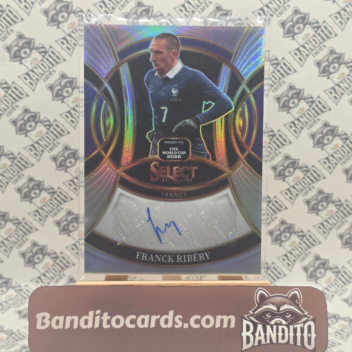 2025-26 Panini Select Franck Ribéry Auto - France