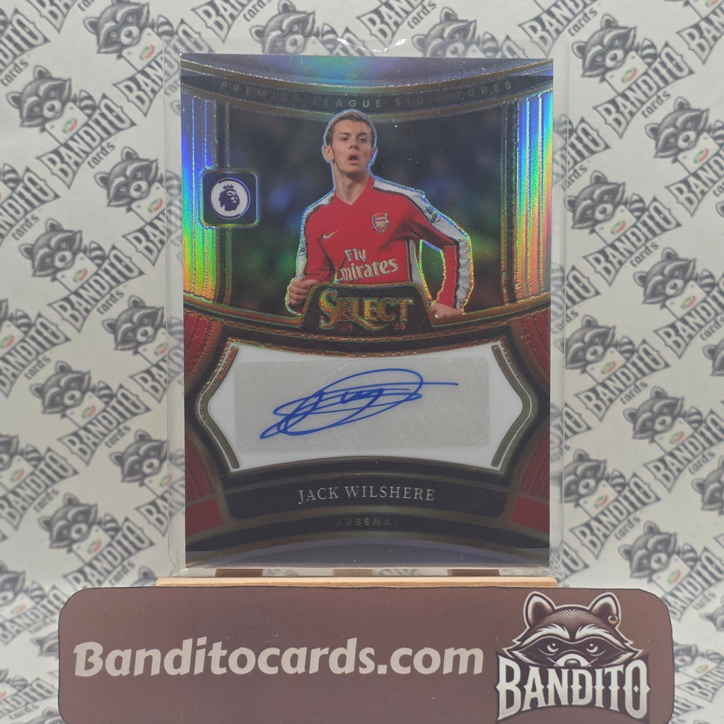 2024-25 Panini Select Jack Wilshere Auto - Arsenal