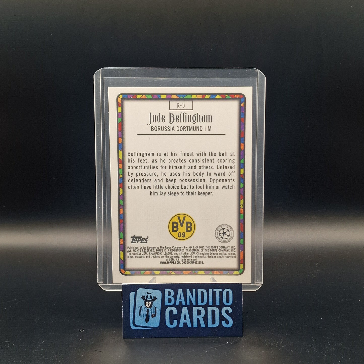 2021-22 Topps Merlin Jude Bellingham Renaissance SSP - Borussia Dortmund - Banditocards