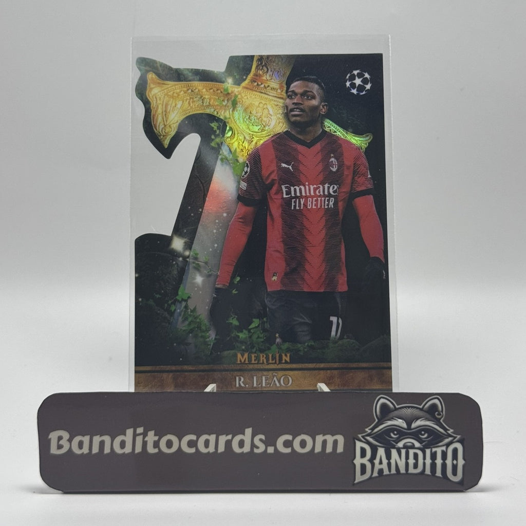 2023-24 Topps Merlin Rafael Leao Sword SSP - AC Milan