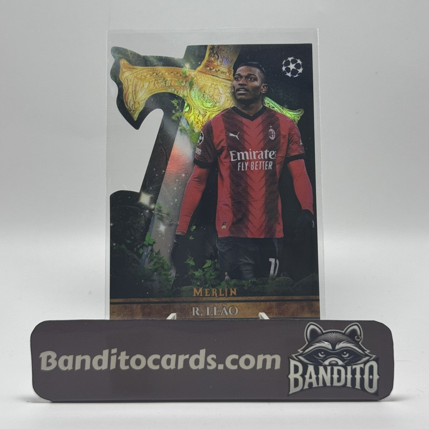 2023-24 Topps Merlin Rafael Leao Sword SSP - AC Milan