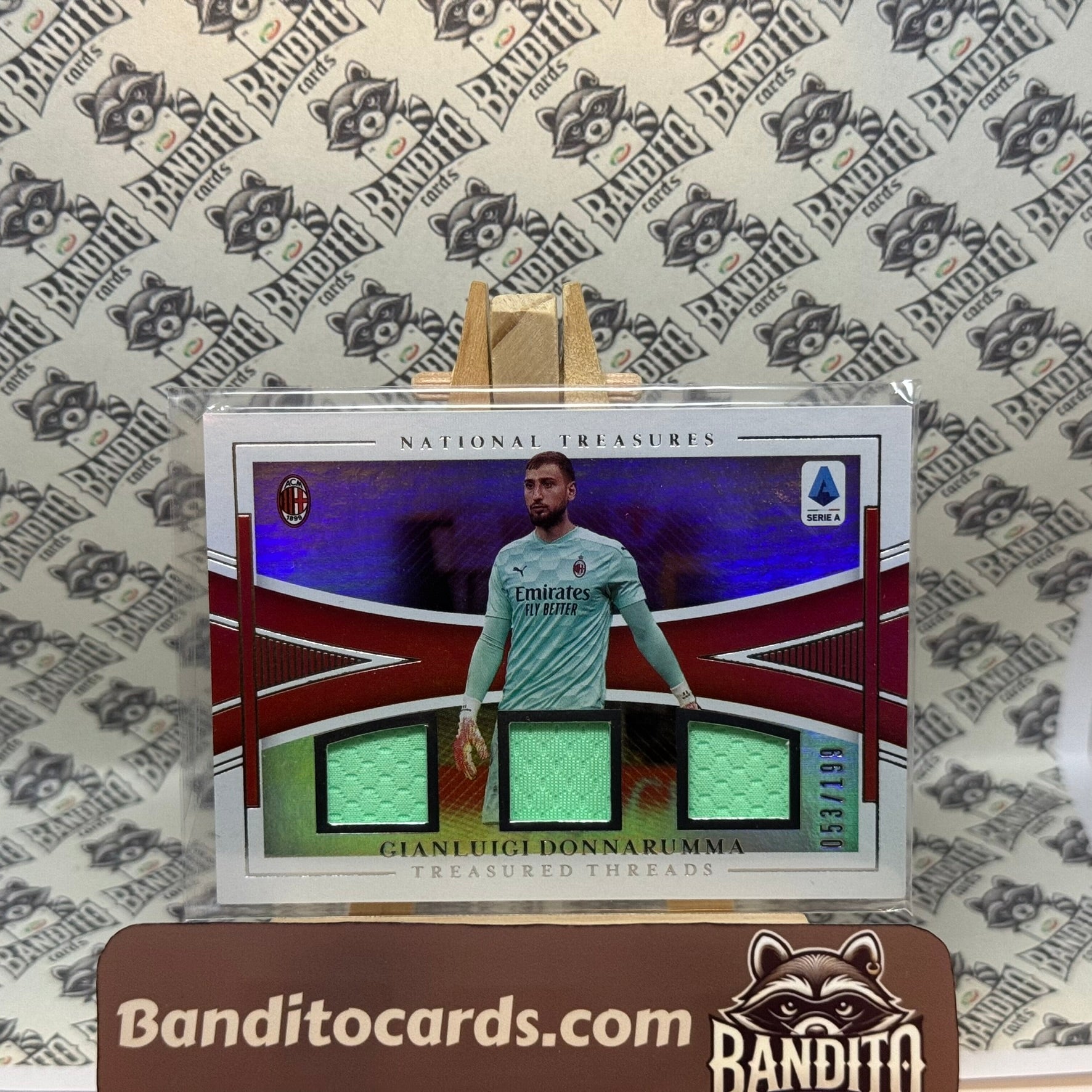 2020-21 Gianluigi Donnarumma patch /199 - AC MIlan