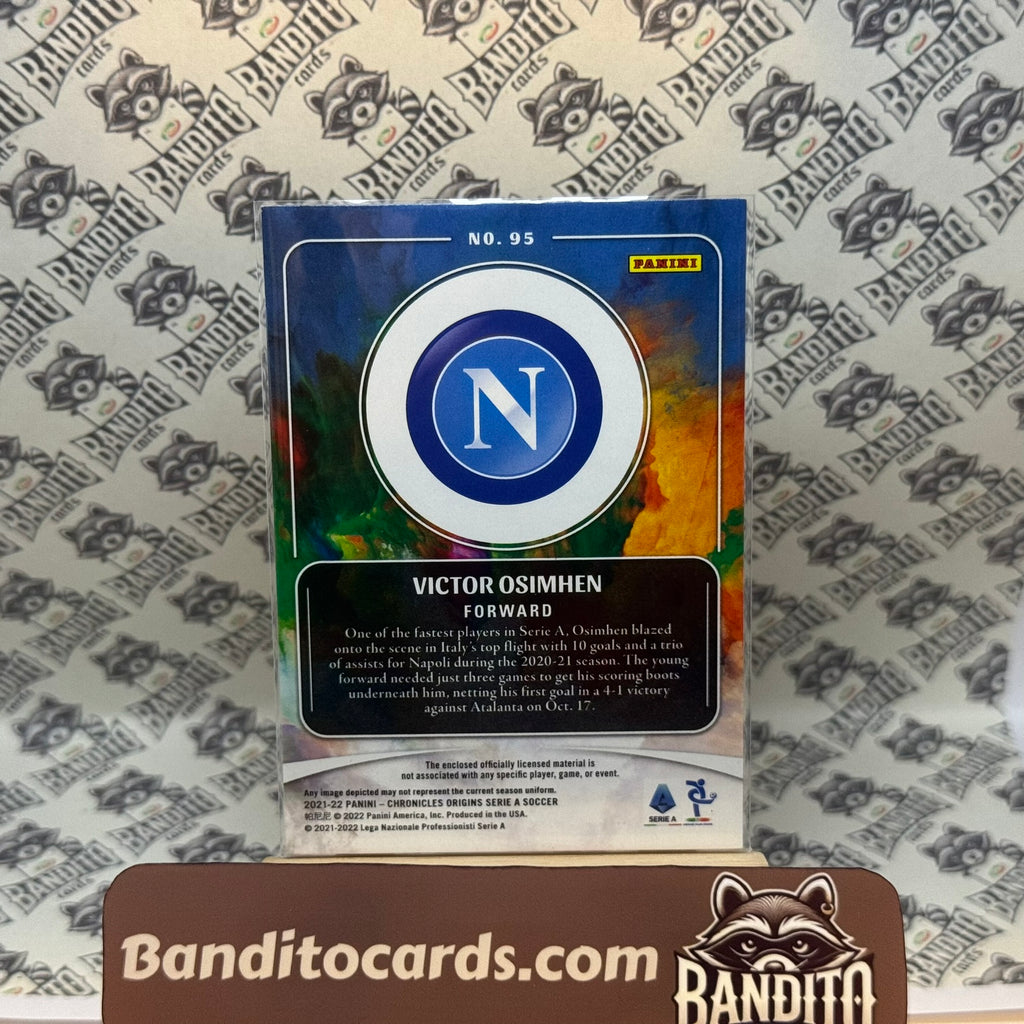 2021-22 Panini Chronicles Origins Victor Osimhen patch /199 - Napoli