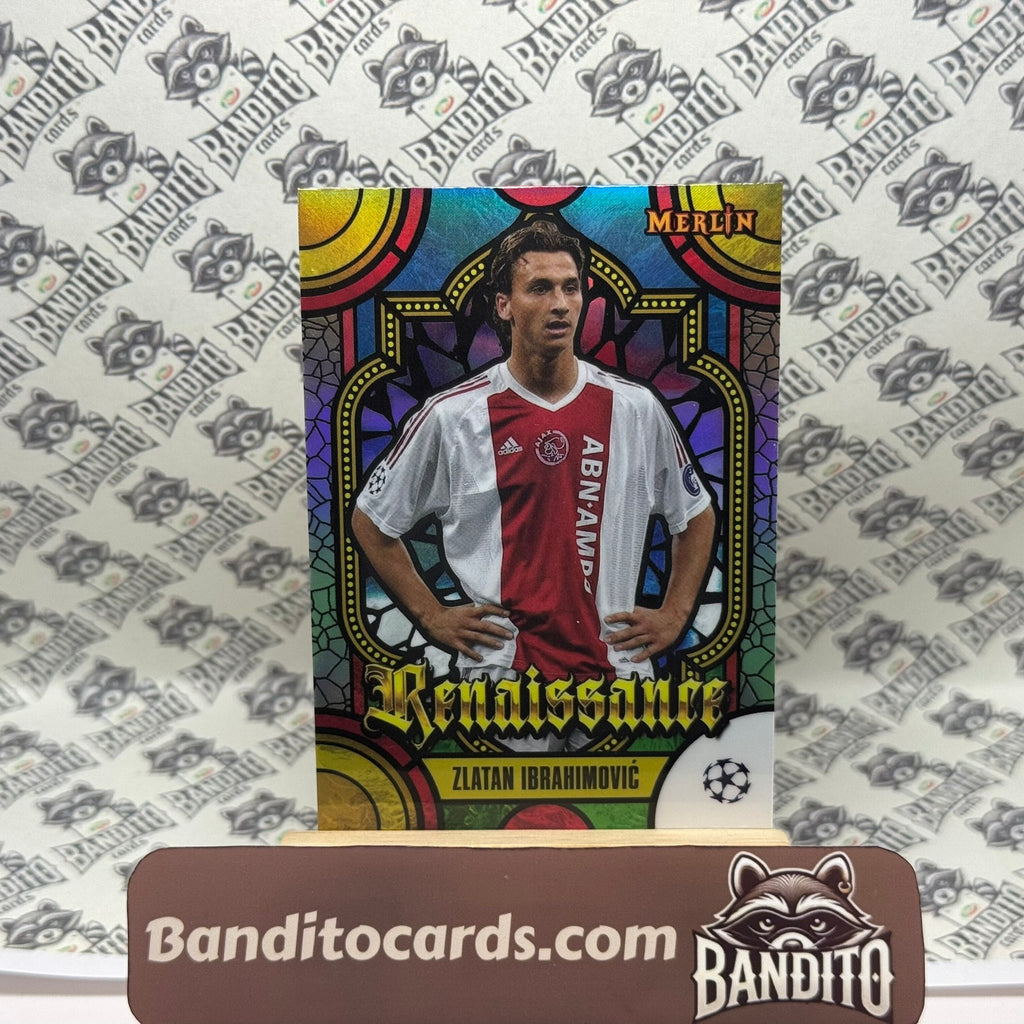 2023-24 Topps Merlin Zlatan Ibrahimovic Renaissance SSP - Ajax