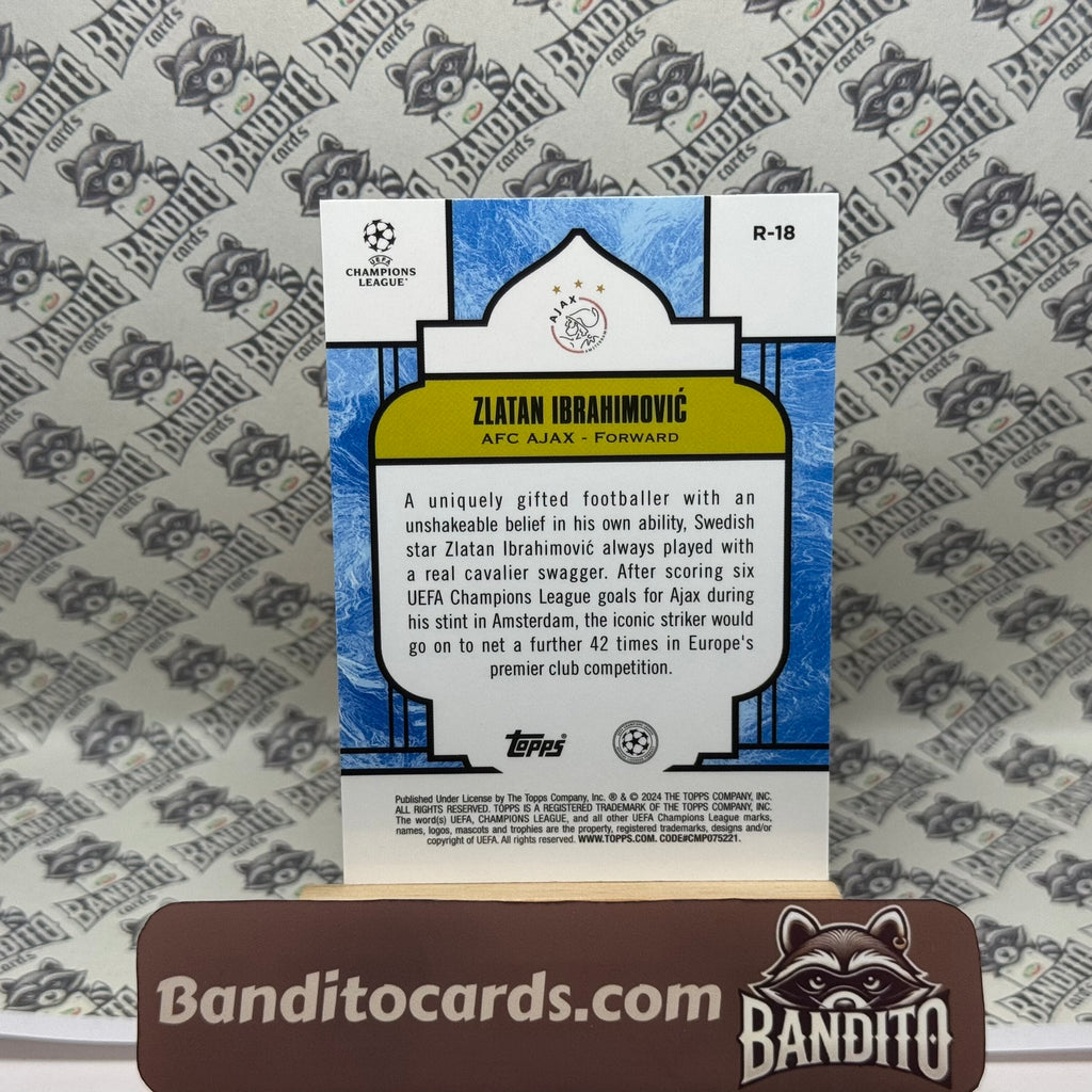 2023-24 Topps Merlin Zlatan Ibrahimovic Renaissance SSP - Ajax
