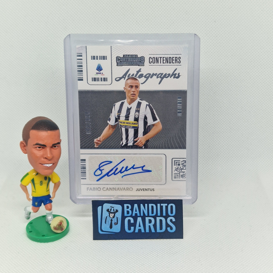 2021-22 Panini Chronicles Contenders Fabio Cannavaro auto /500 - Juventus - Banditocards