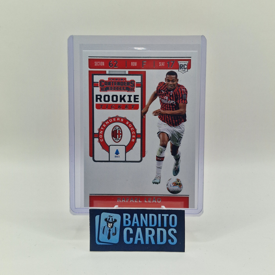 2019-20 Panini Chronicles Rafael Leao RC Rookie Ticket - AC Milan